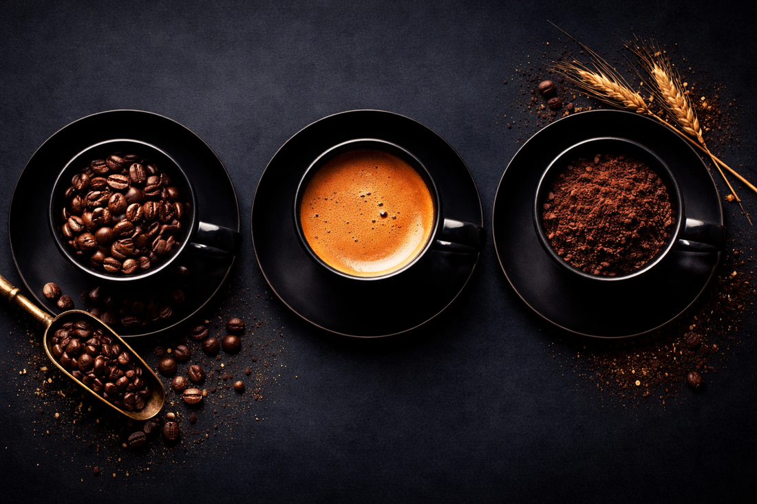 Cafea de specialitate, boabe, macinata, espresso