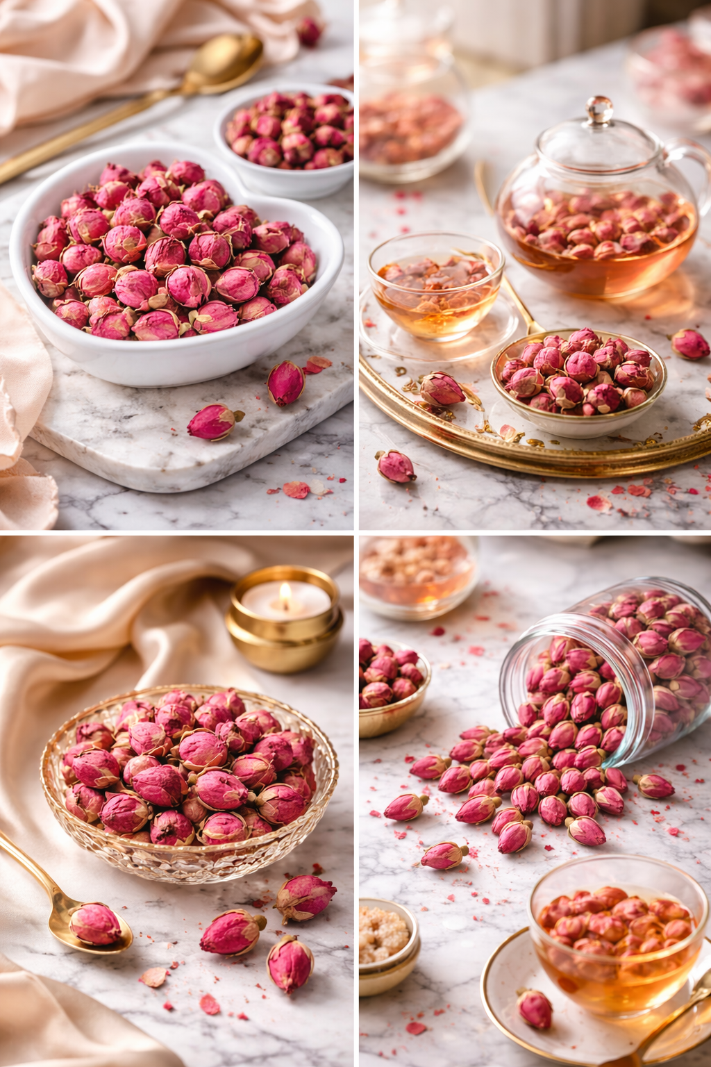 BIO Boboci de Trandafir Premium – Rose Buds Naturali